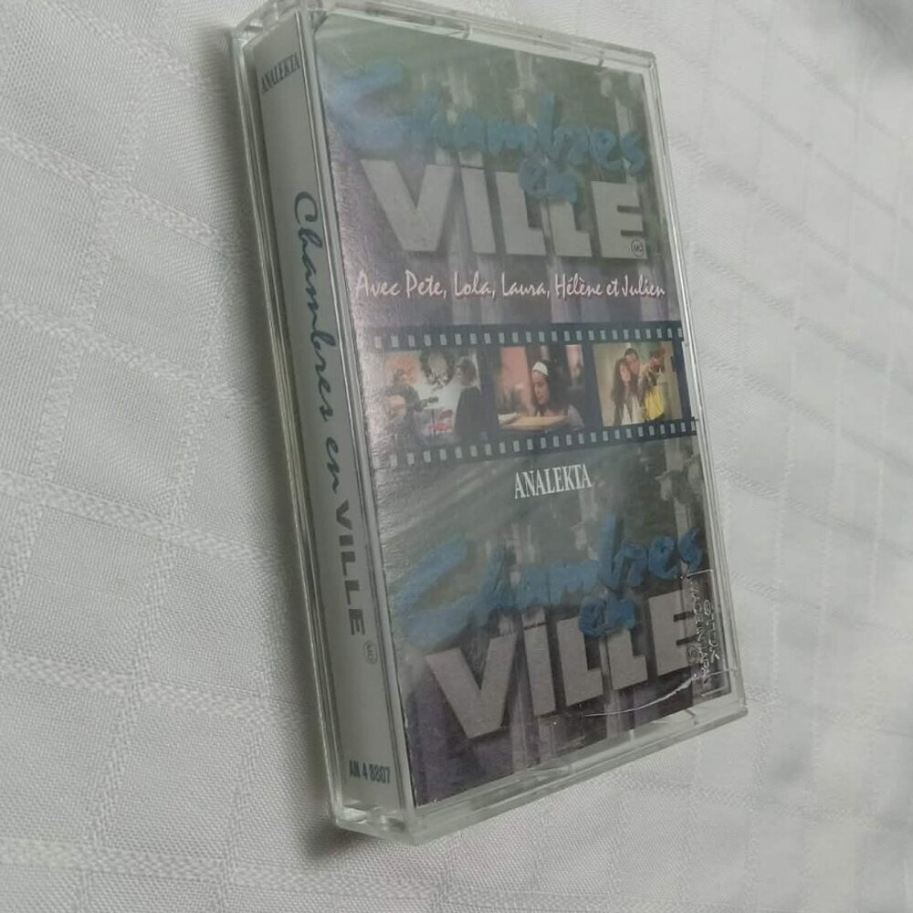 Quelques rares trouvailles : cassettes audio en français